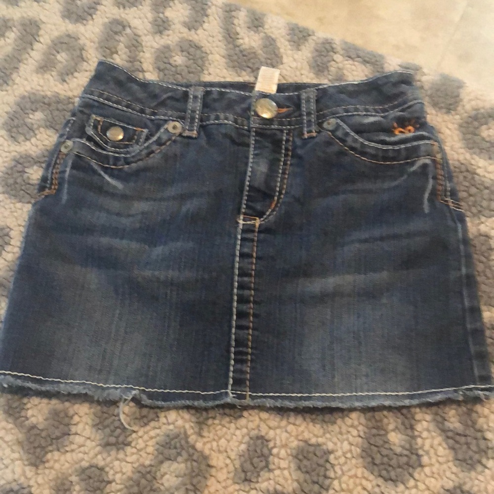 Justice girls jean shorts